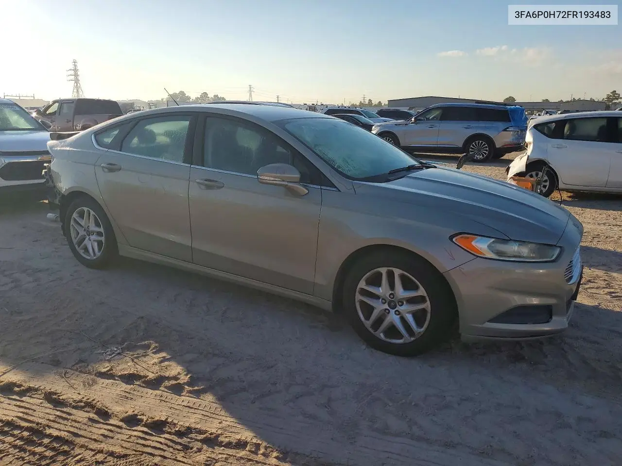 2015 FORD FUSION VIN 3FA6P0H72FR193483 — фото 4