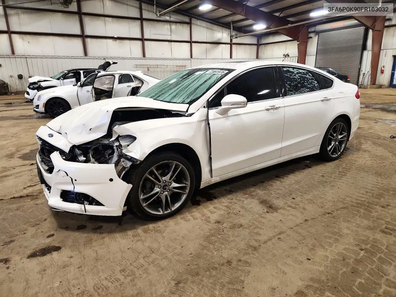 FORD FUSION 2015, VIN 3FA6P0K90FR103032