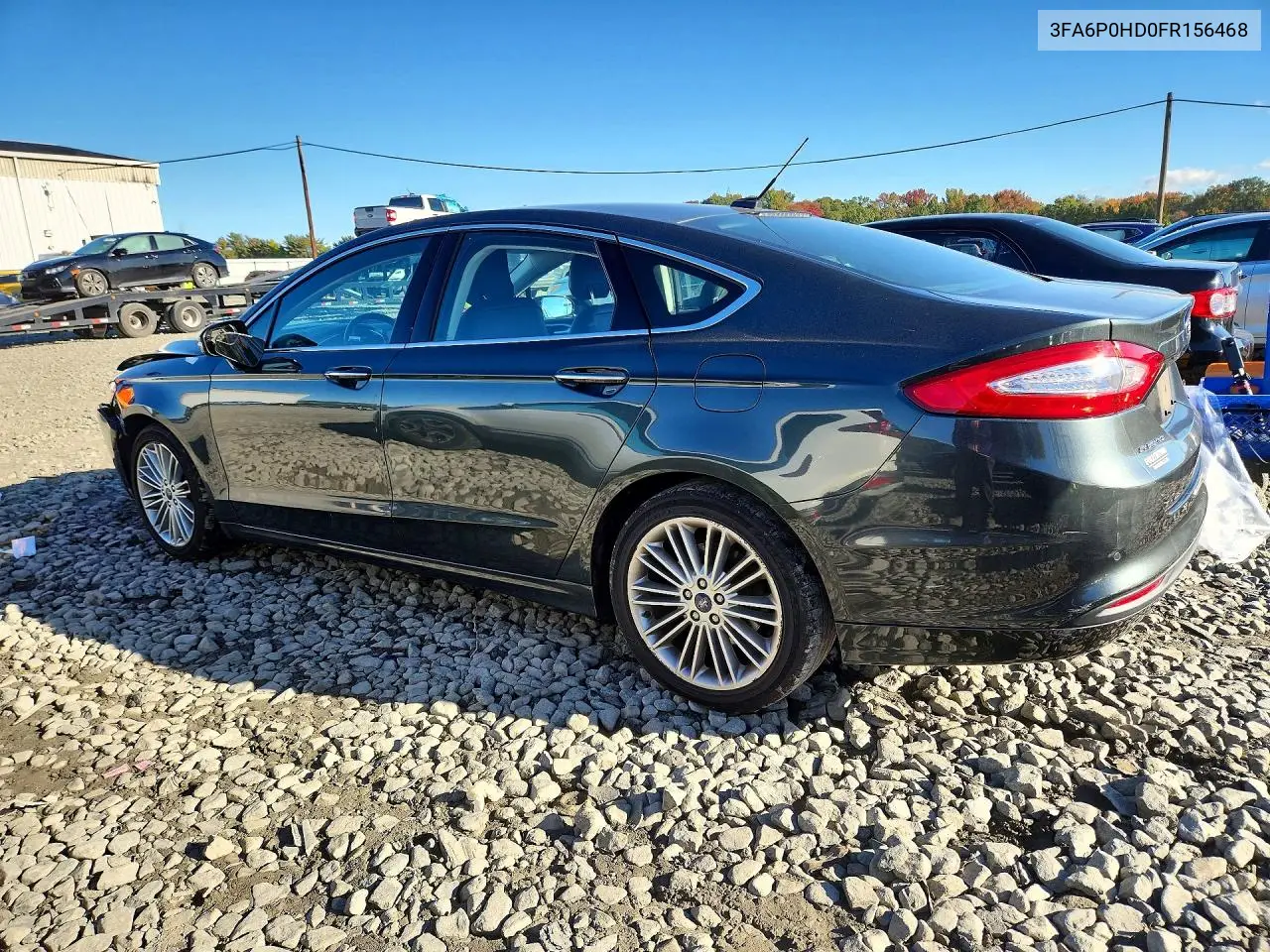 2015 FORD FUSION VIN 3FA6P0HD0FR156468 — фото 2