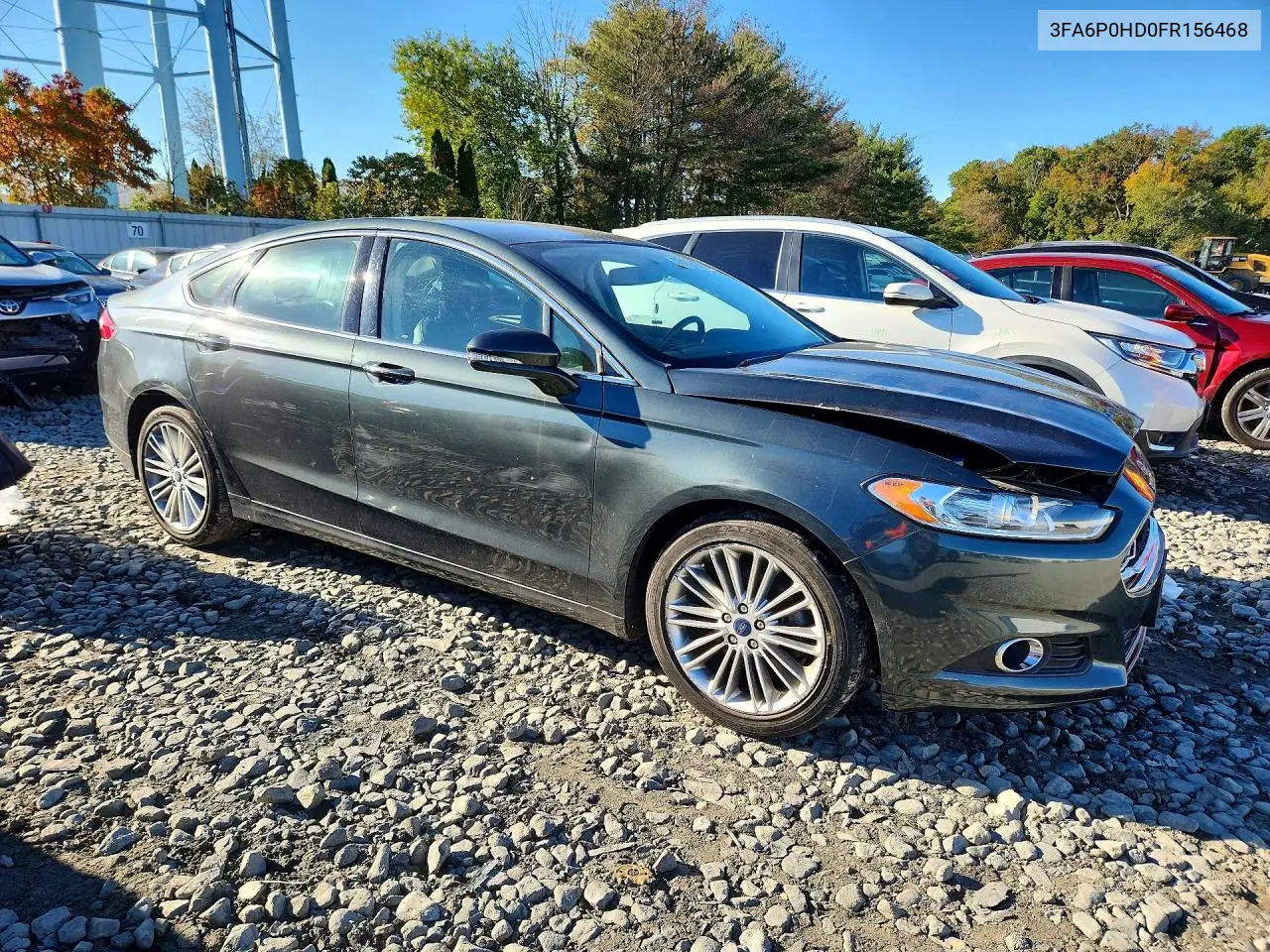 2015 FORD FUSION VIN 3FA6P0HD0FR156468 — фото 4