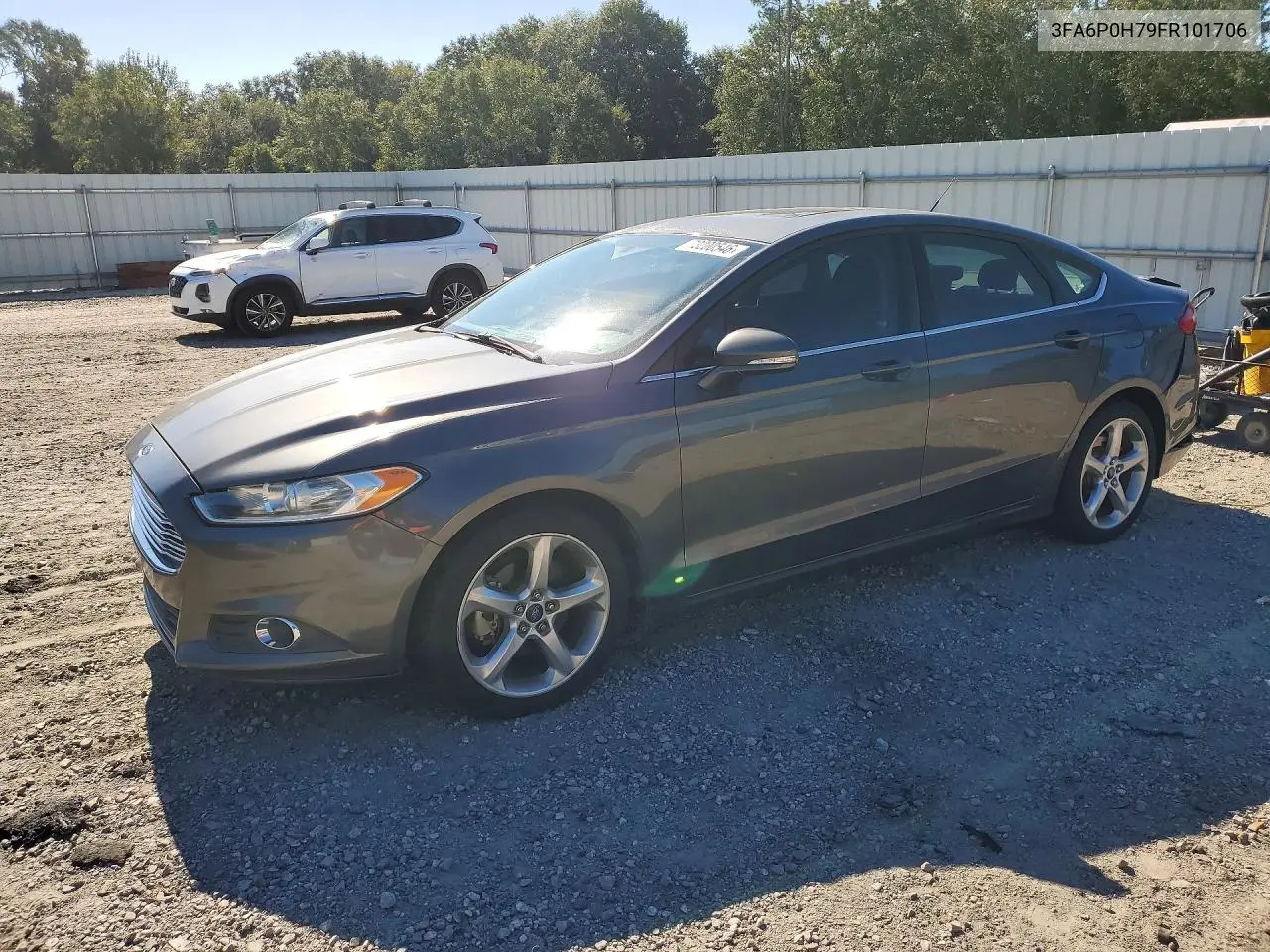 FORD FUSION 2015, VIN 3FA6P0H79FR101706