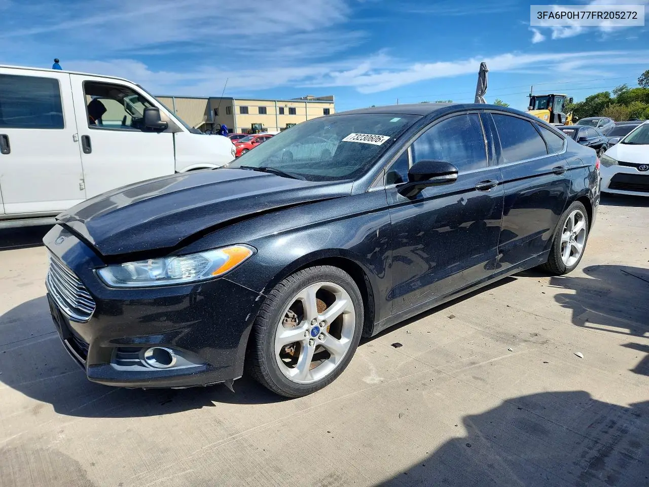 FORD FUSION 2015, VIN 3FA6P0H77FR205272