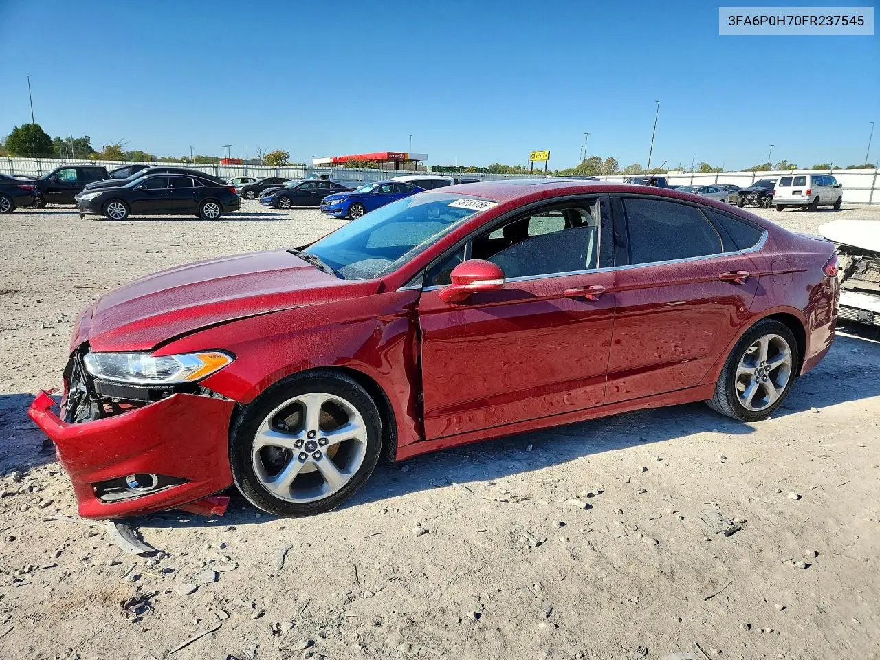 FORD FUSION 2015, VIN 3FA6P0H70FR237545