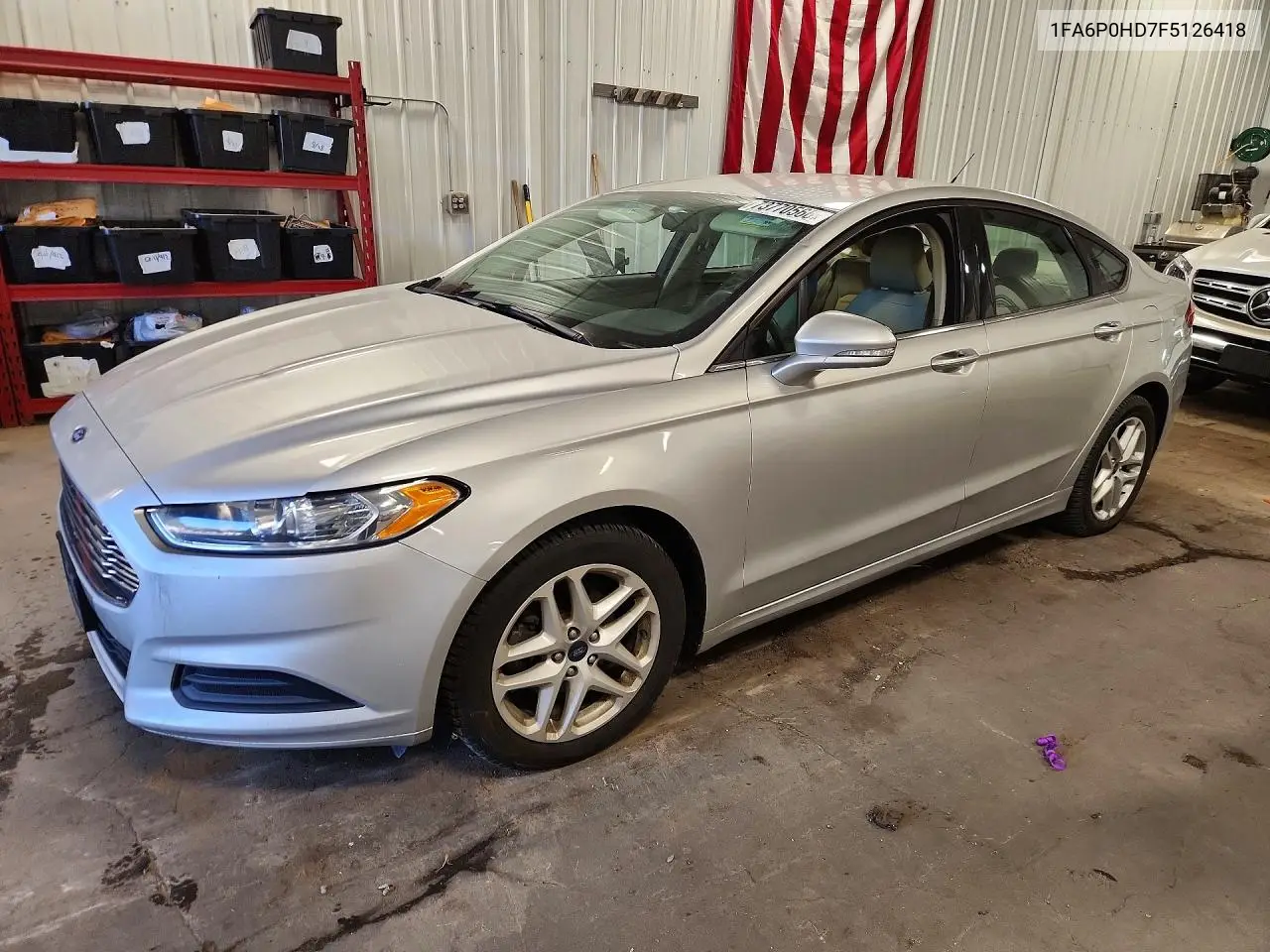FORD FUSION 2015, VIN 1FA6P0HD7F5126418