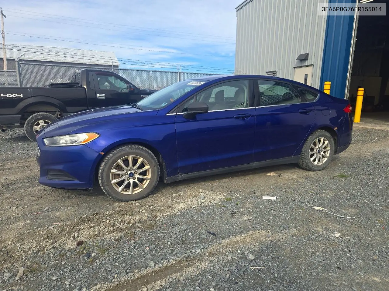 FORD FUSION 2015, VIN 3FA6P0G76FR155014