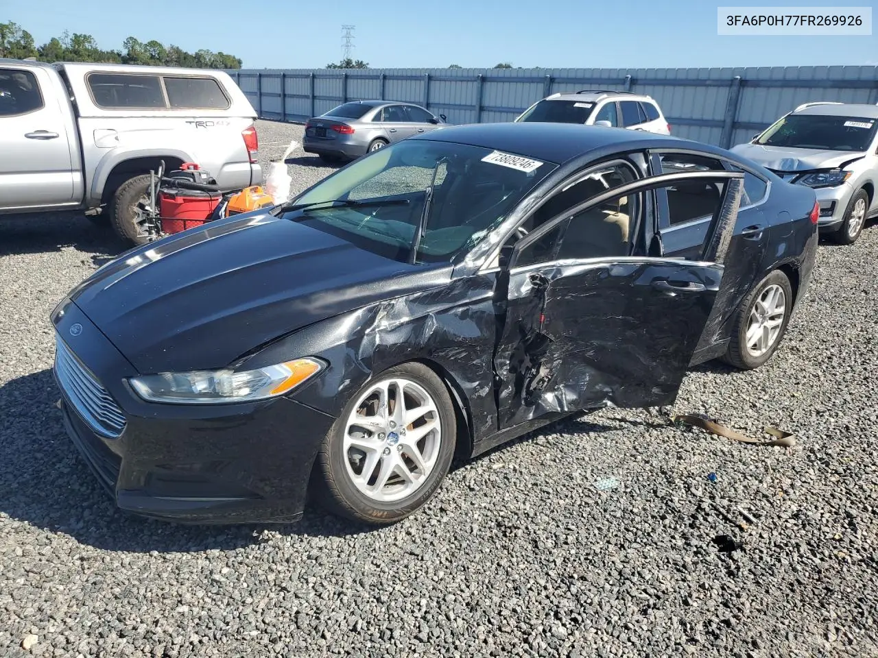 FORD FUSION 2015, VIN 3FA6P0H77FR269926