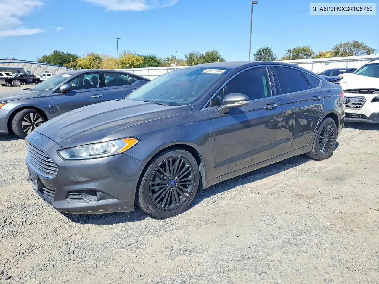 FORD FUSION 2016, VIN 3FA6P0H9XGR106769