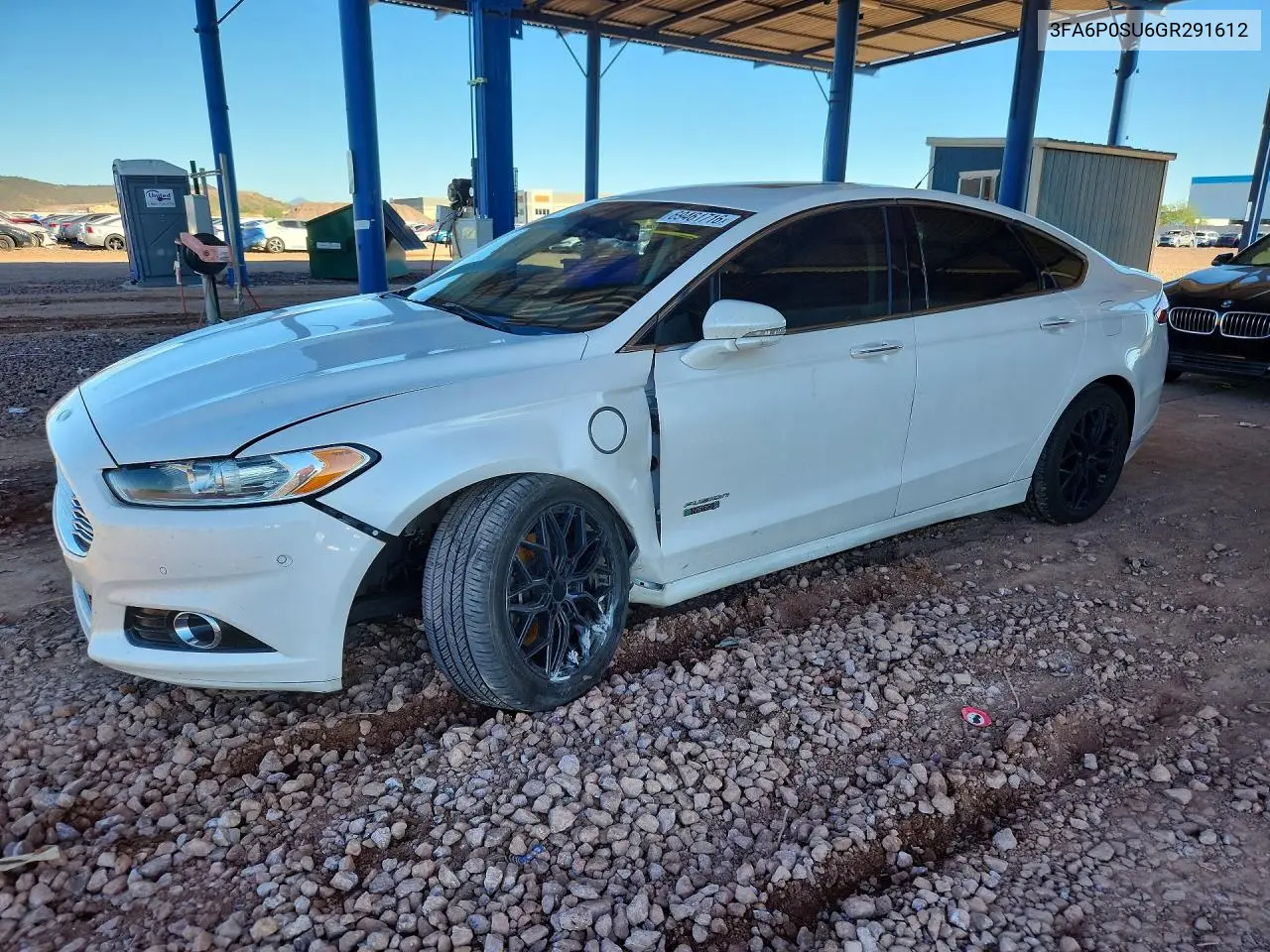 FORD FUSION 2016, VIN 3FA6P0SU6GR291612