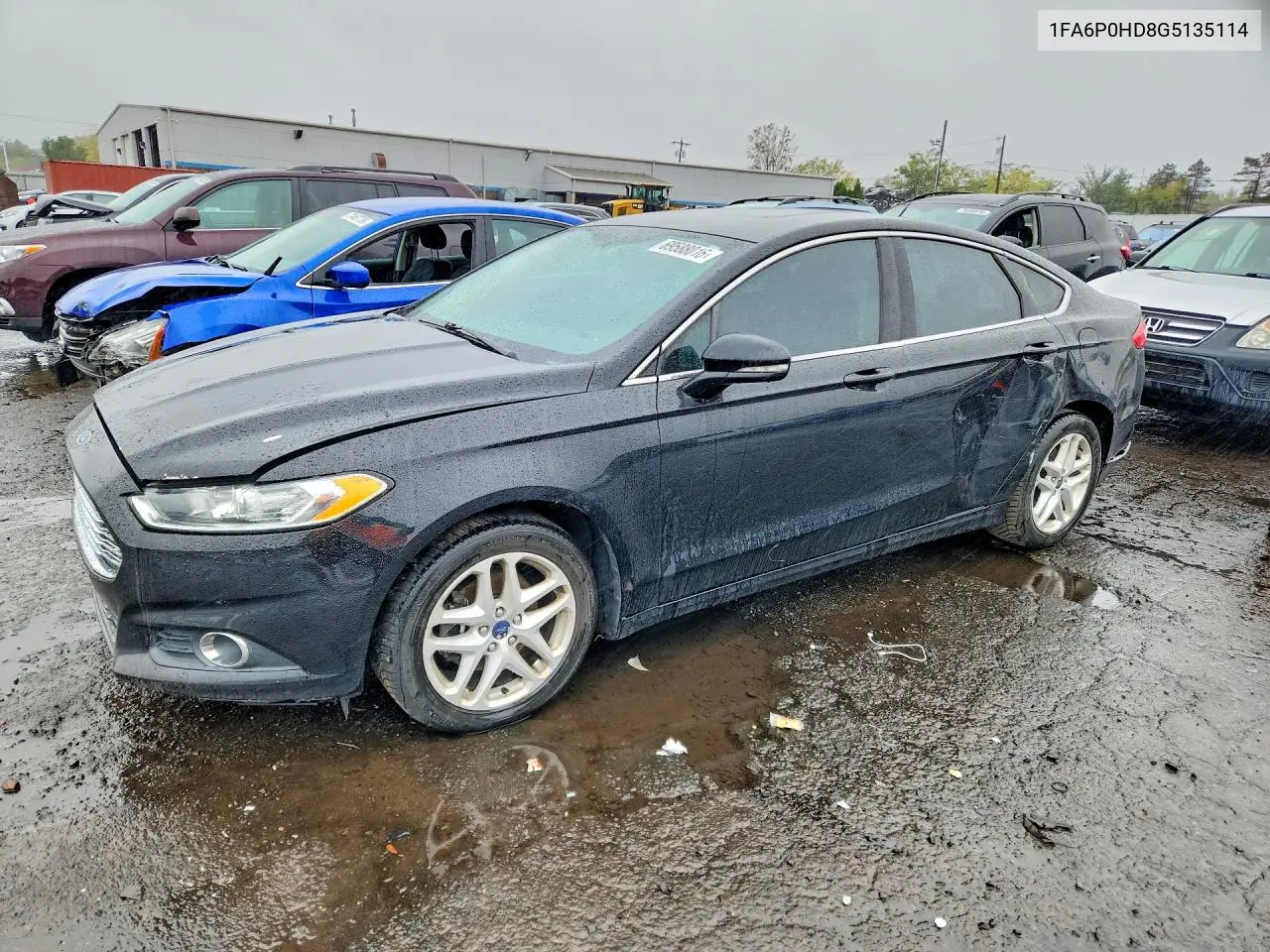 FORD FUSION 2016, VIN 1FA6P0HD8G5135114
