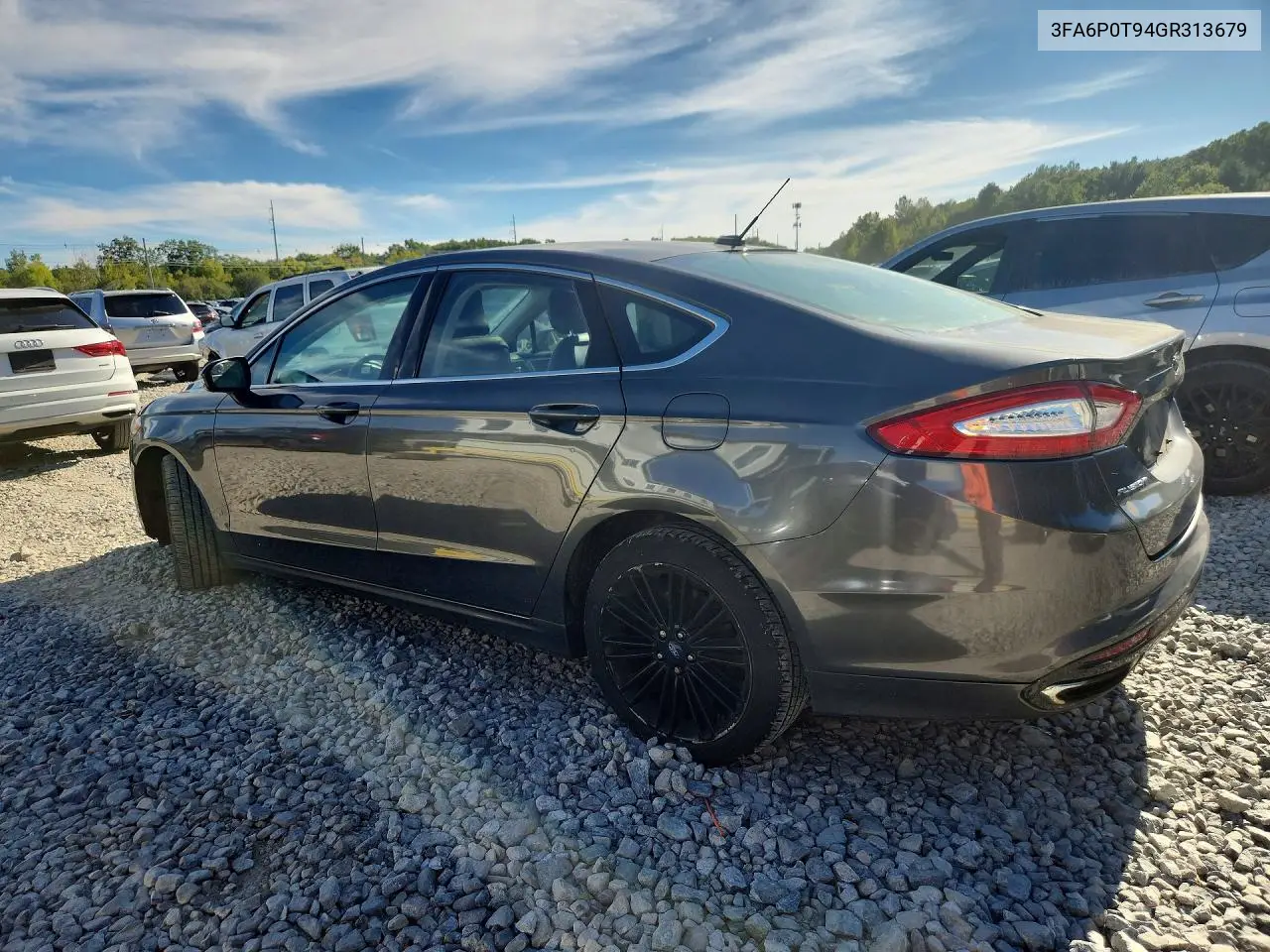 2016 FORD FUSION VIN 3FA6P0T94GR313679 — фото 2