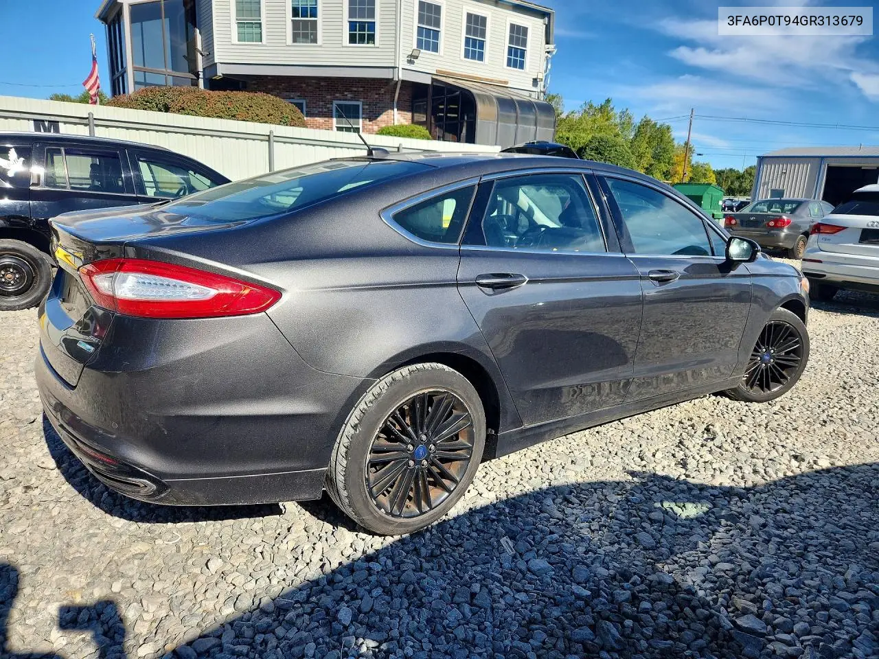 2016 FORD FUSION VIN 3FA6P0T94GR313679 — фото 3