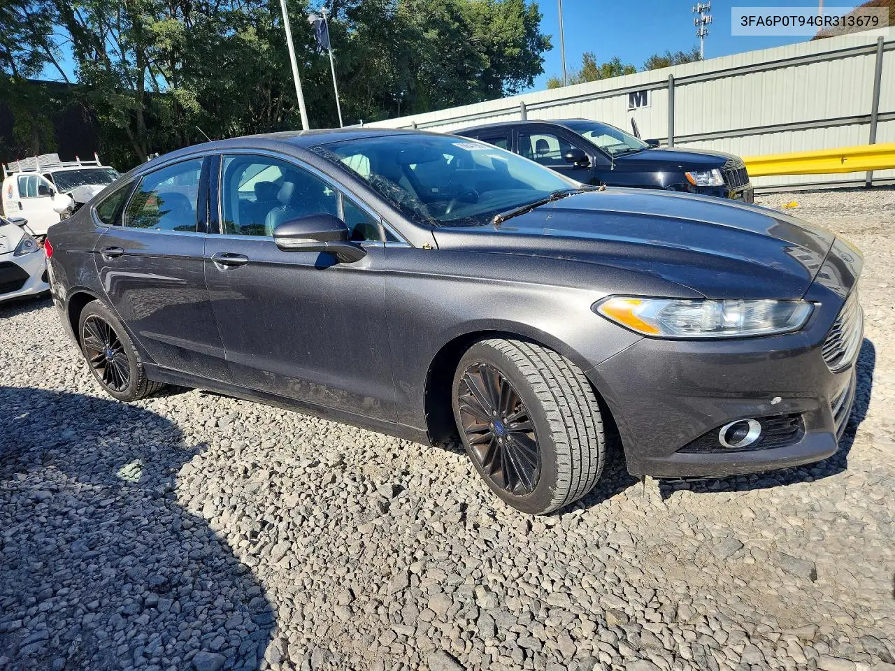 2016 FORD FUSION VIN 3FA6P0T94GR313679 — фото 4