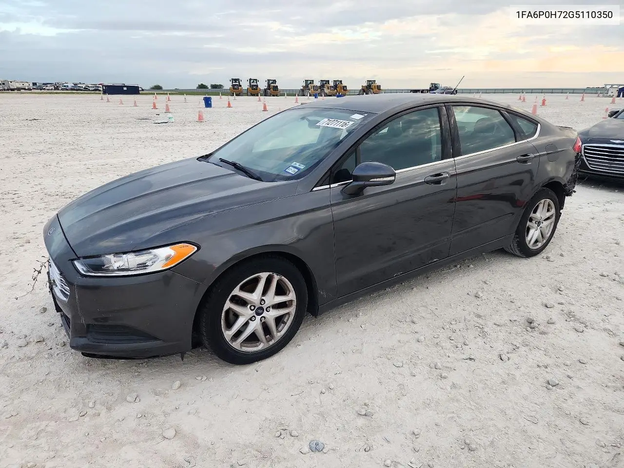 FORD FUSION 2016, VIN 1FA6P0H72G5110350