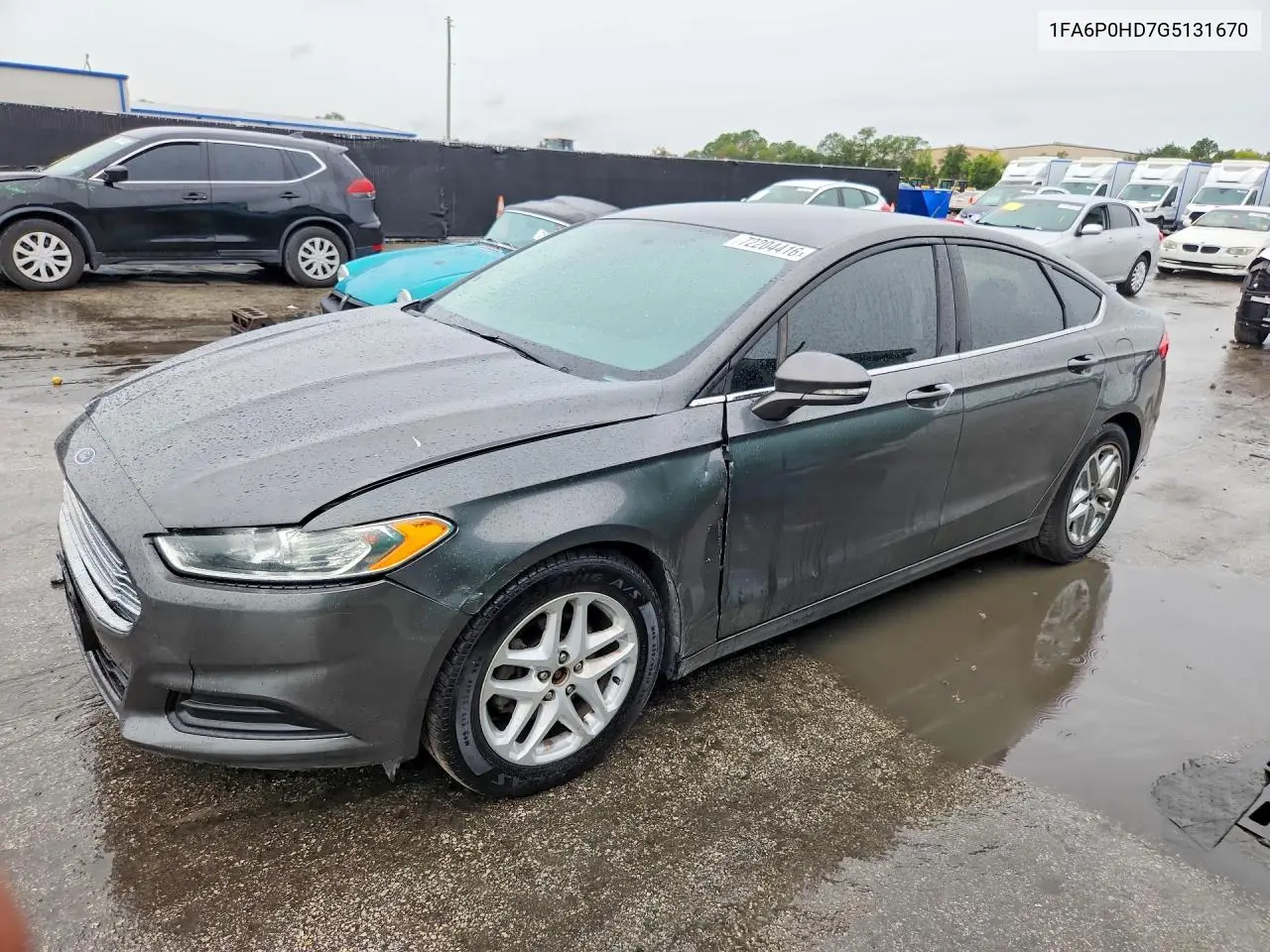 FORD FUSION 2016, VIN 1FA6P0HD7G5131670