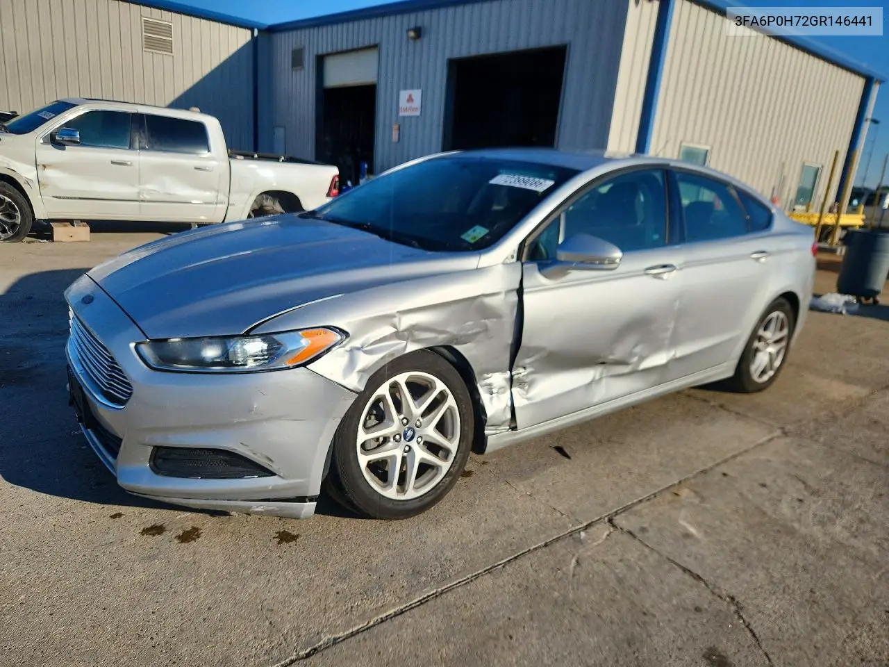 FORD FUSION 2016, VIN 3FA6P0H72GR146441