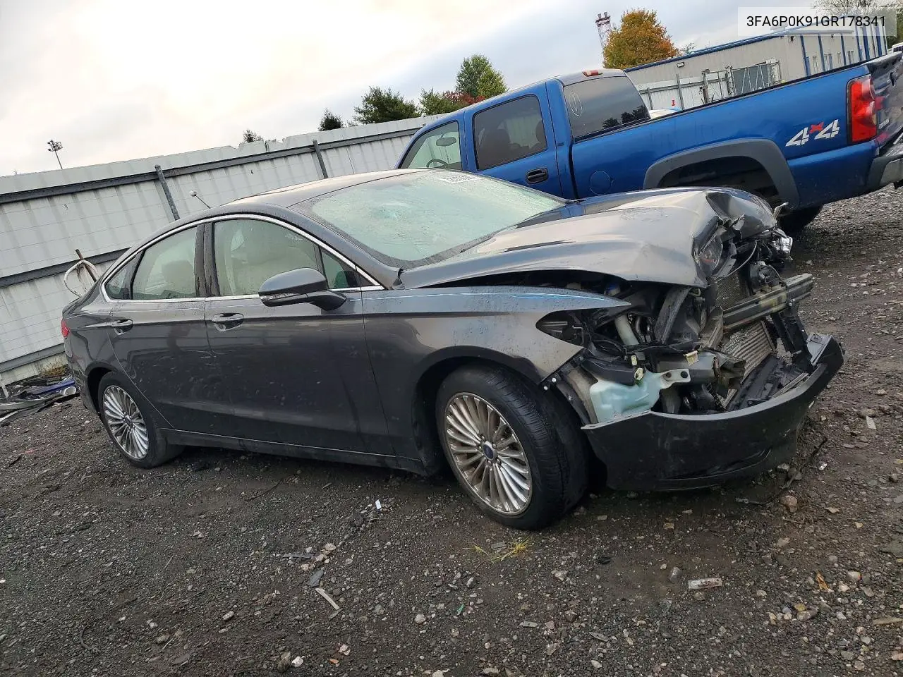 2016 FORD FUSION VIN 3FA6P0K91GR178341 — фото 4
