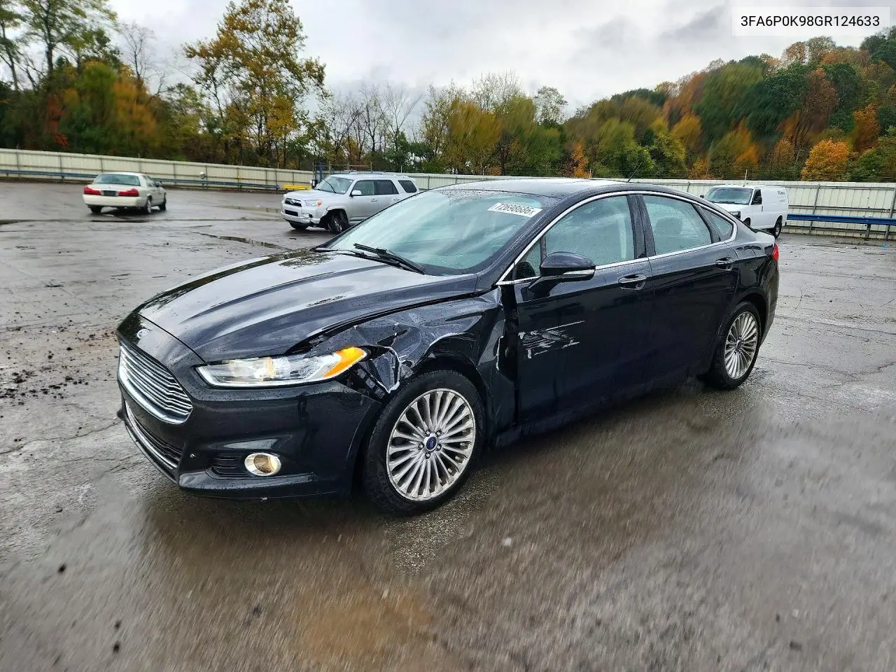 FORD FUSION 2016, VIN 3FA6P0K98GR124633