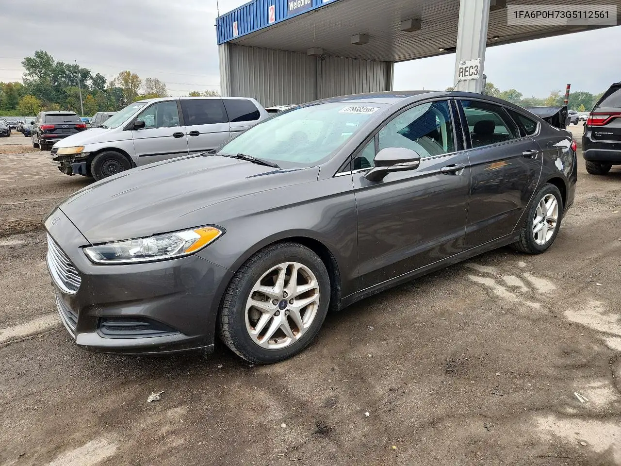 FORD FUSION 2016, VIN 1FA6P0H73G5112561