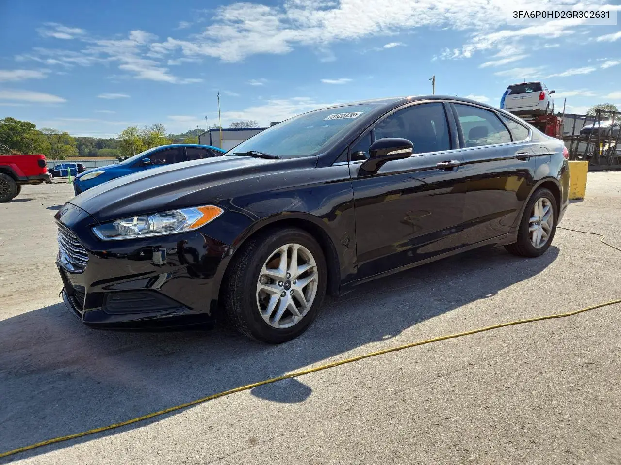 FORD FUSION 2016, VIN 3FA6P0HD2GR302631