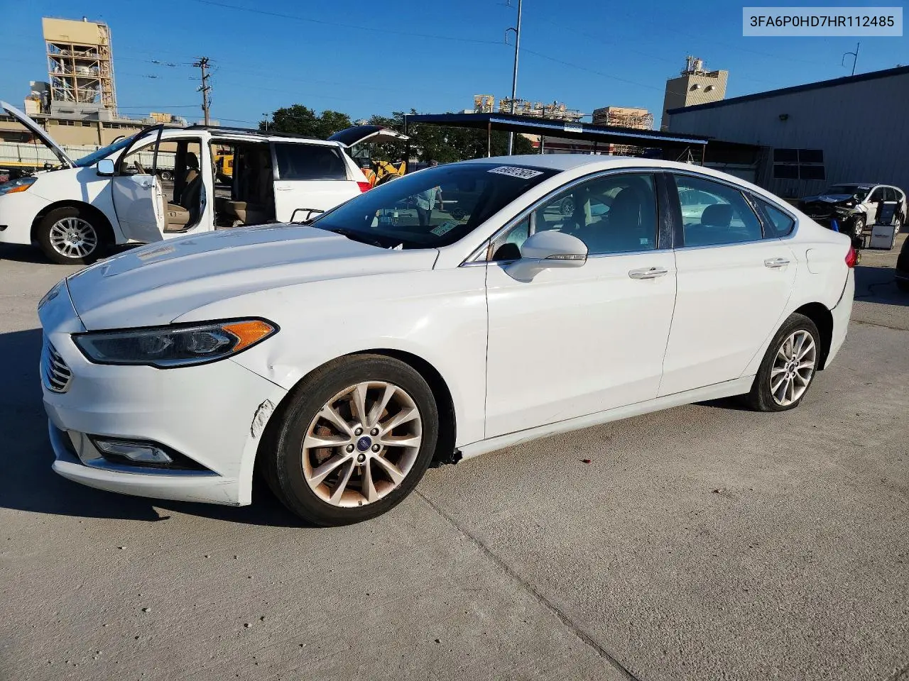 FORD FUSION 2017, VIN 3FA6P0HD7HR112485