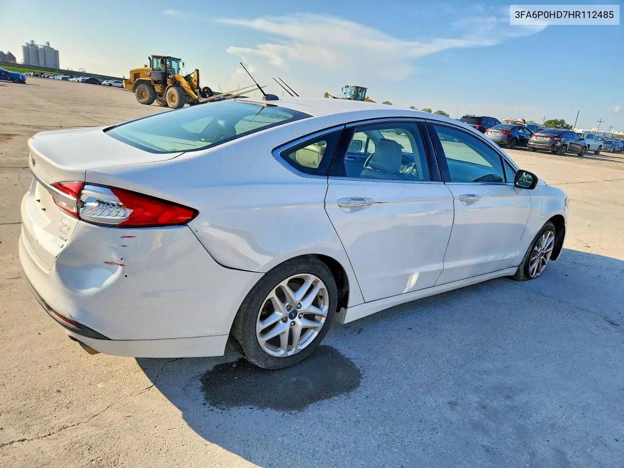 2017 FORD FUSION VIN 3FA6P0HD7HR112485 — фото 3