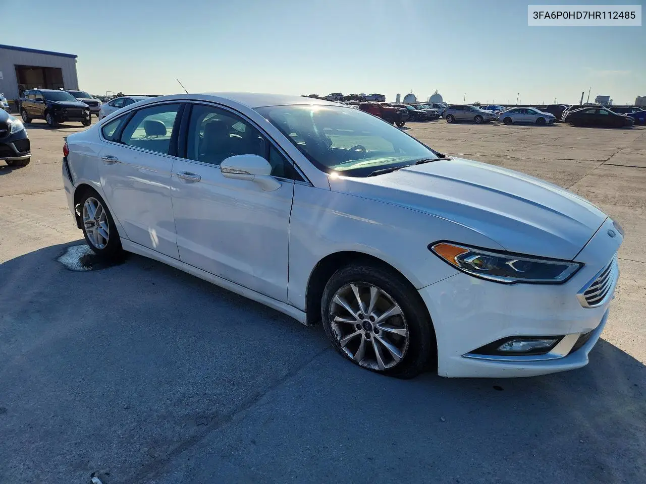 2017 FORD FUSION VIN 3FA6P0HD7HR112485 — фото 4