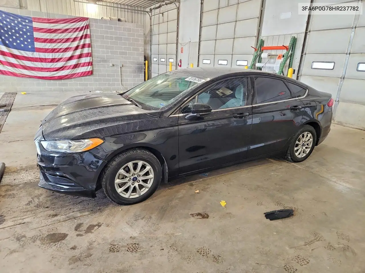 FORD FUSION 2017, VIN 3FA6P0G78HR237782
