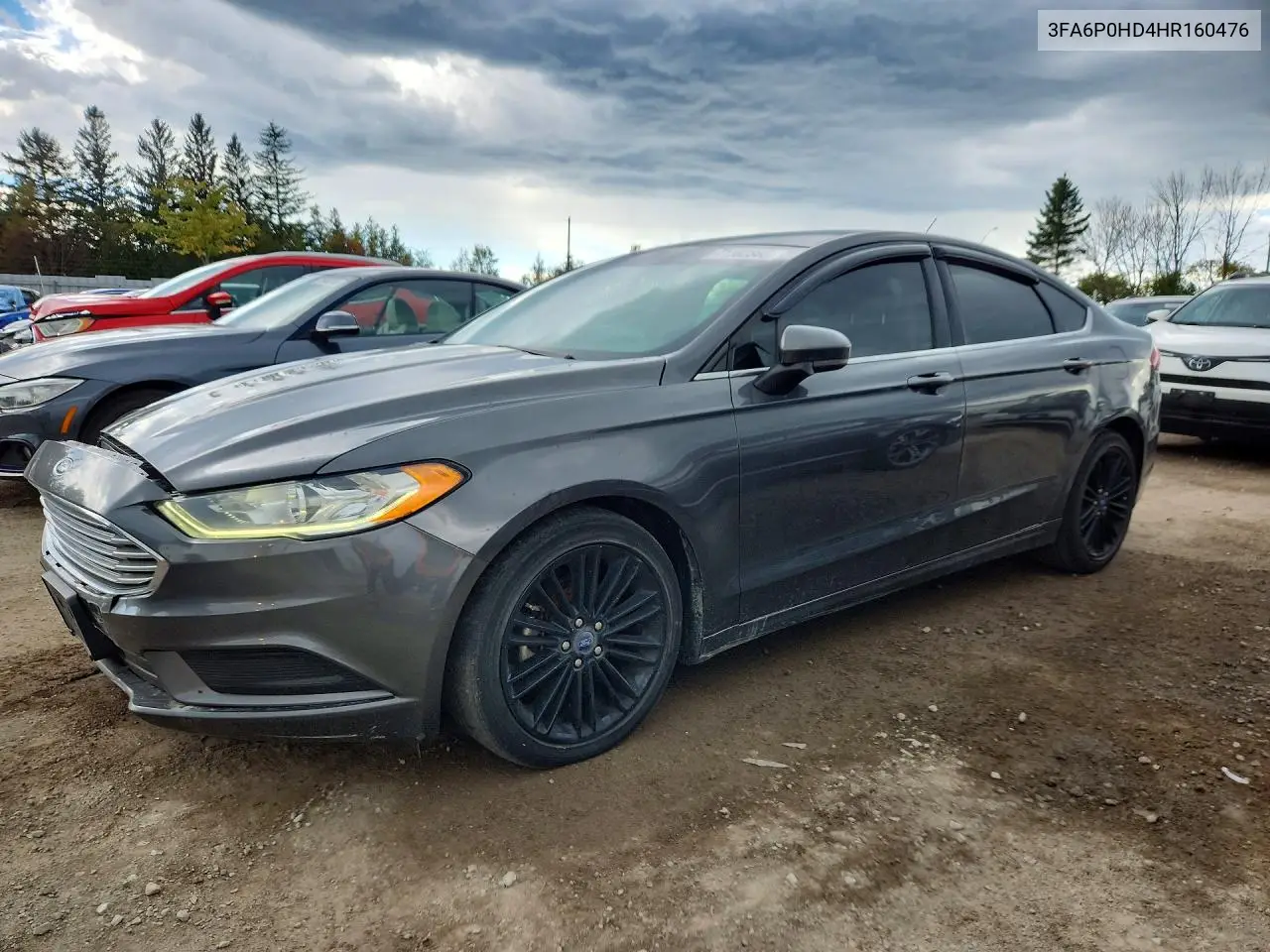 FORD FUSION 2017, VIN 3FA6P0HD4HR160476