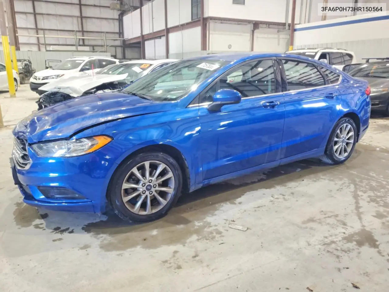FORD FUSION 2017, VIN 3FA6P0H73HR150564