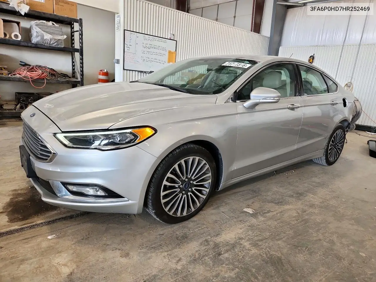 FORD FUSION 2017, VIN 3FA6P0HD7HR252469