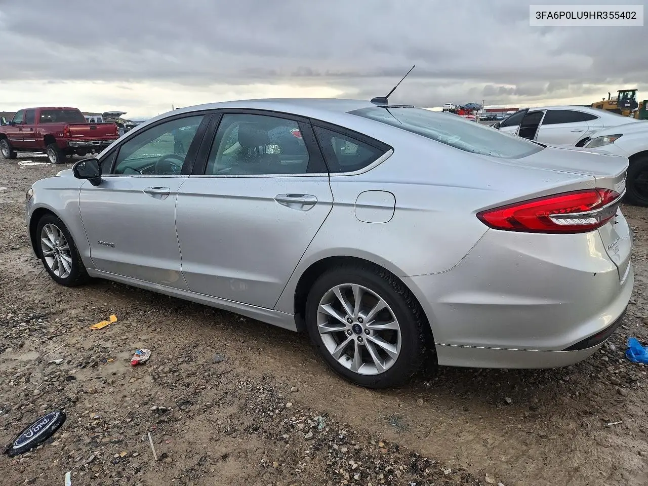 2017 FORD FUSION VIN 3FA6P0LU9HR355402 — фото 2
