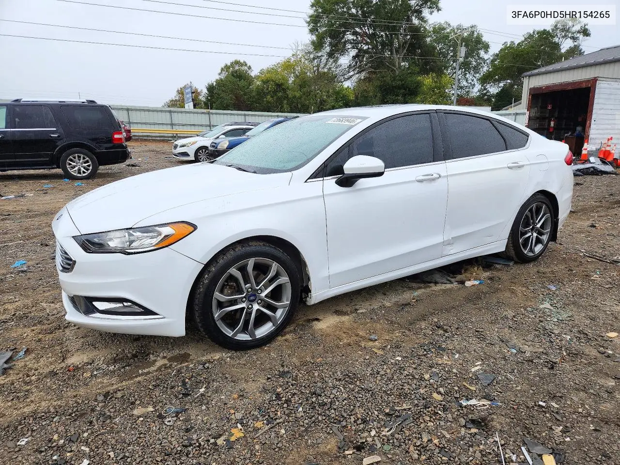 FORD FUSION 2017, VIN 3FA6P0HD5HR154265