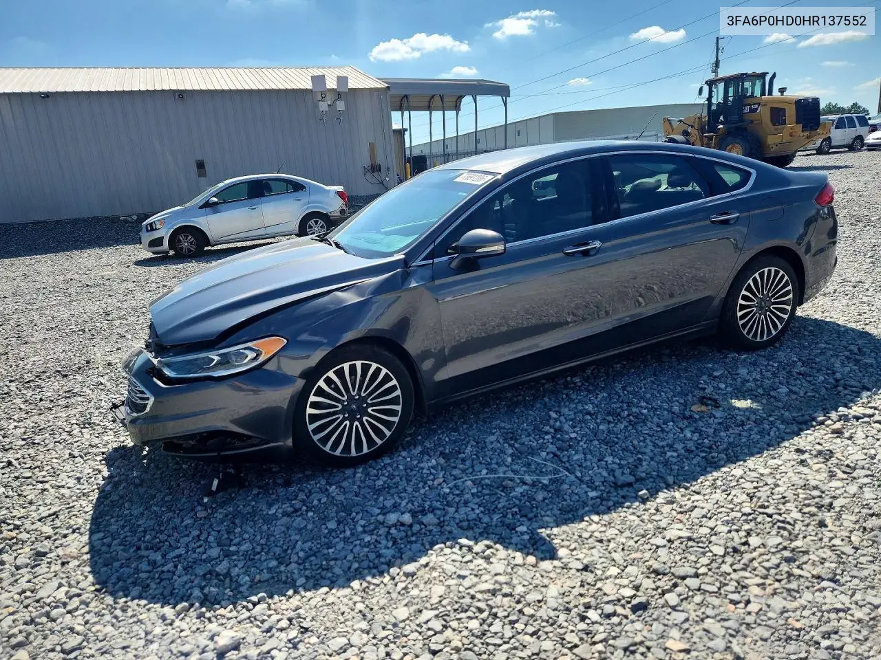 FORD FUSION 2017, VIN 3FA6P0HD0HR137552