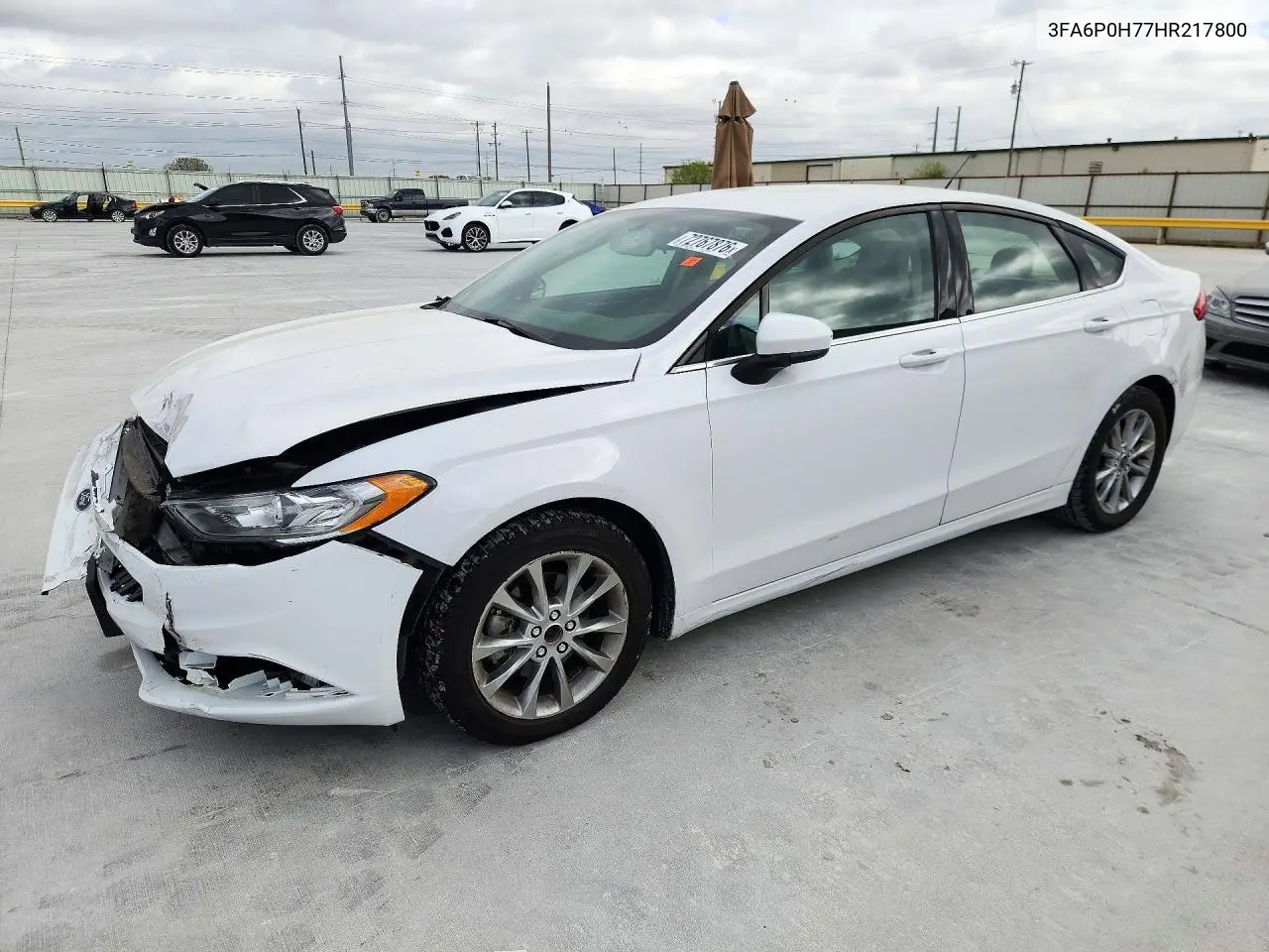 FORD FUSION 2017, VIN 3FA6P0H77HR217800