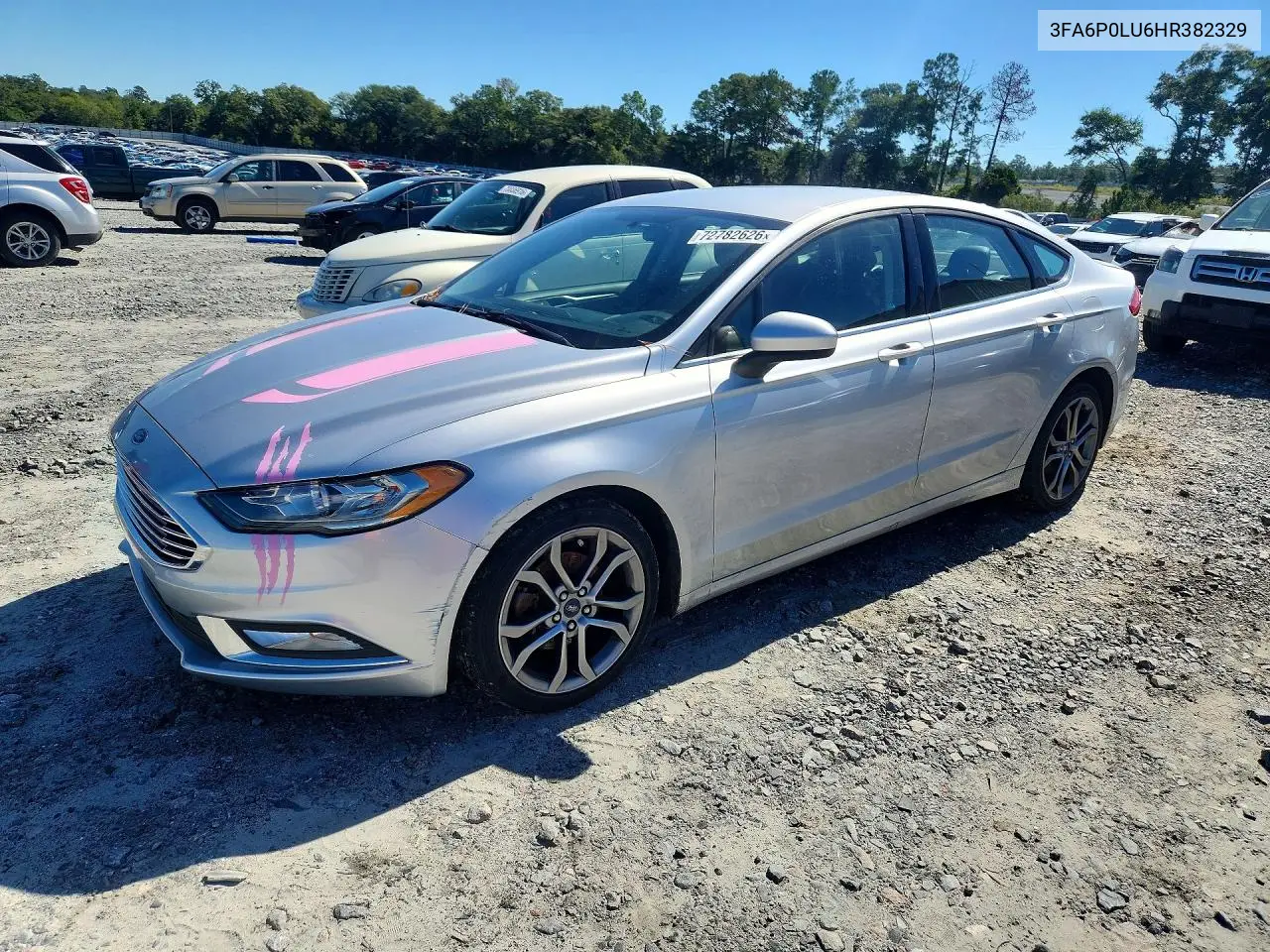 FORD FUSION 2017, VIN 3FA6P0LU6HR382329