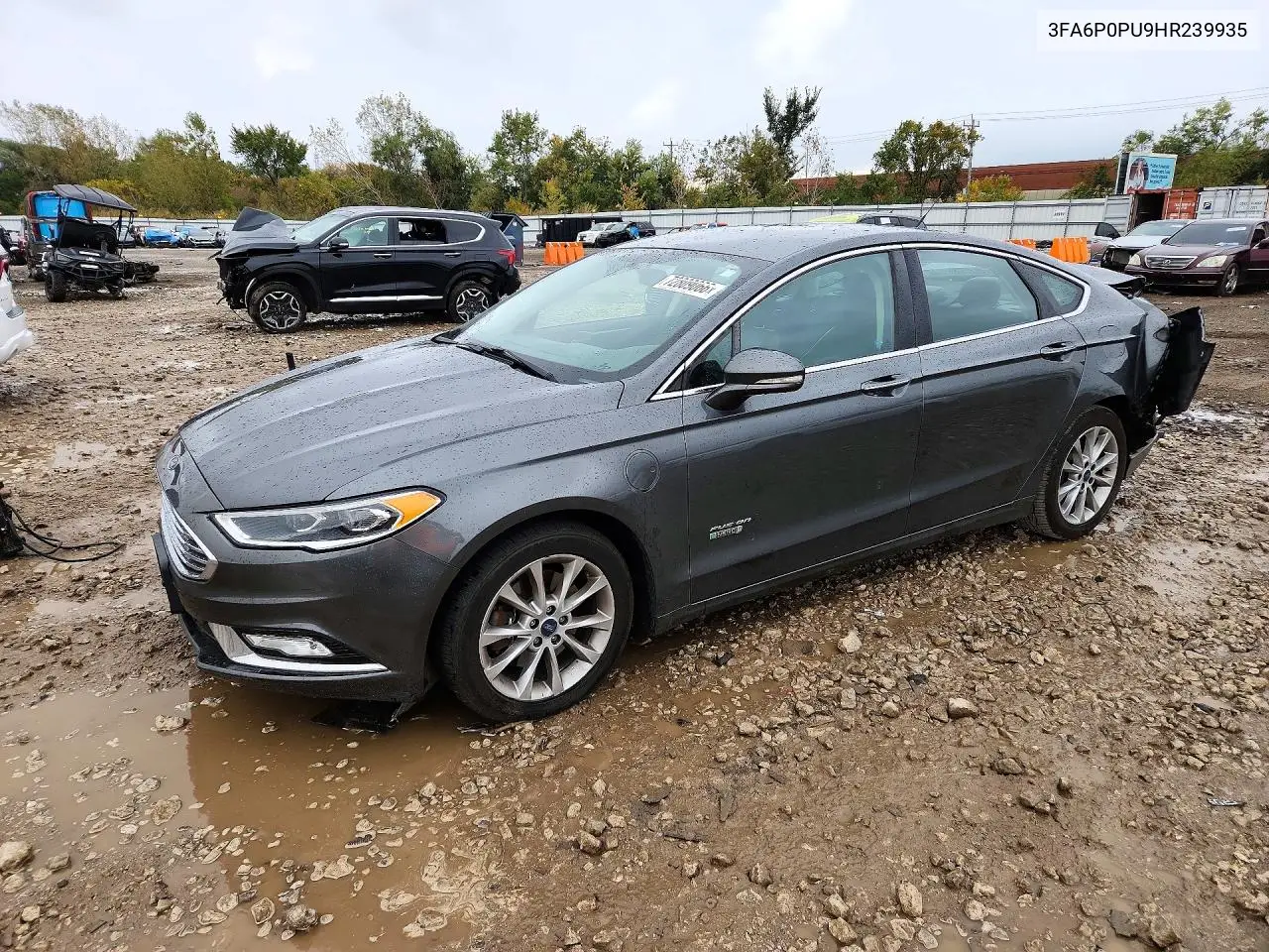 FORD FUSION 2017, VIN 3FA6P0PU9HR239935