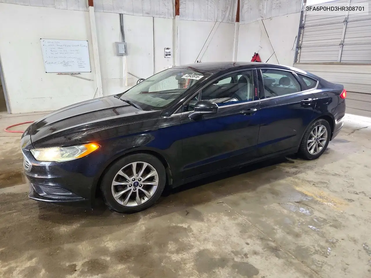 FORD FUSION 2017, VIN 3FA6P0HD3HR308701