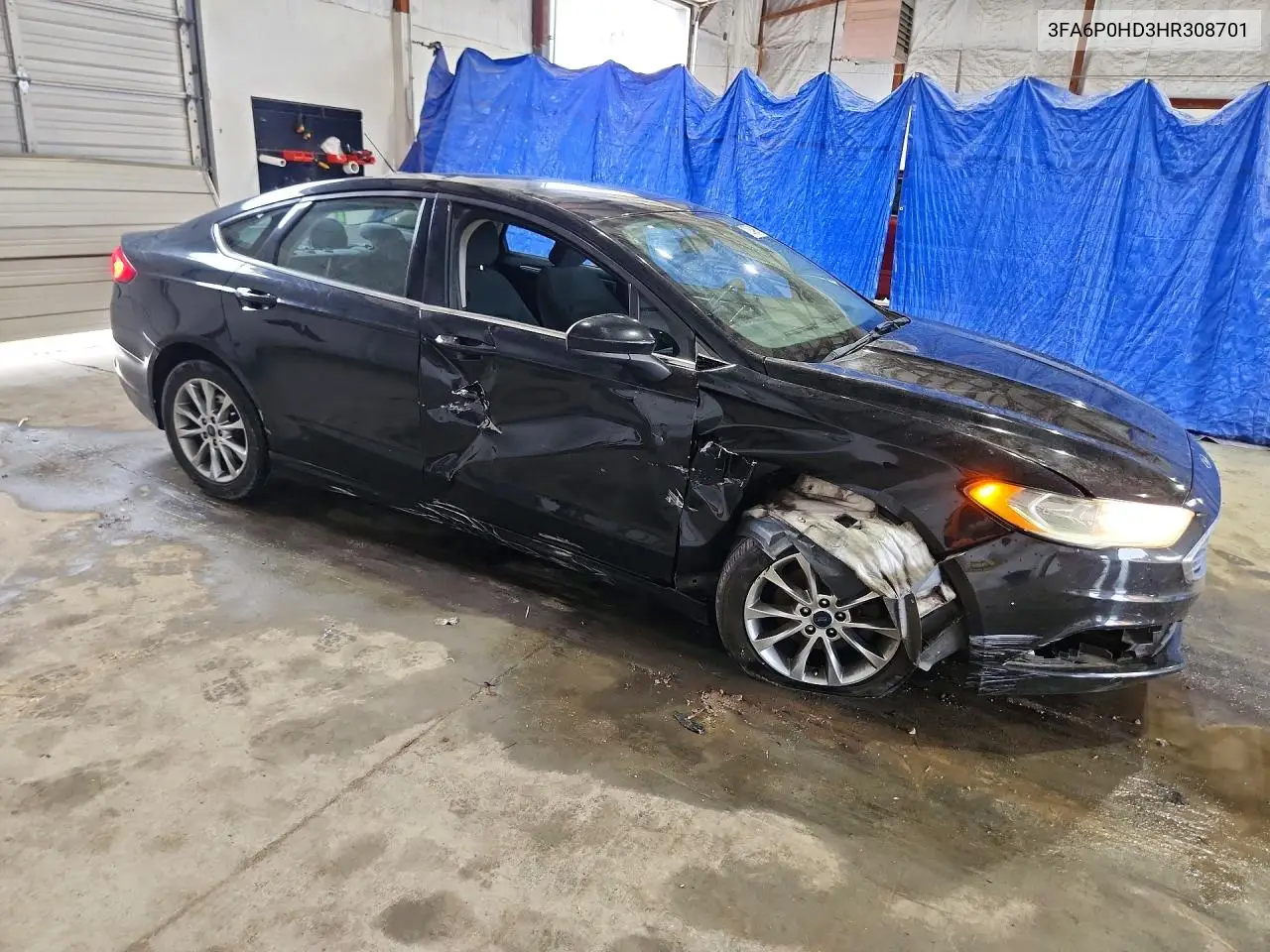 2017 FORD FUSION VIN 3FA6P0HD3HR308701 — фото 4