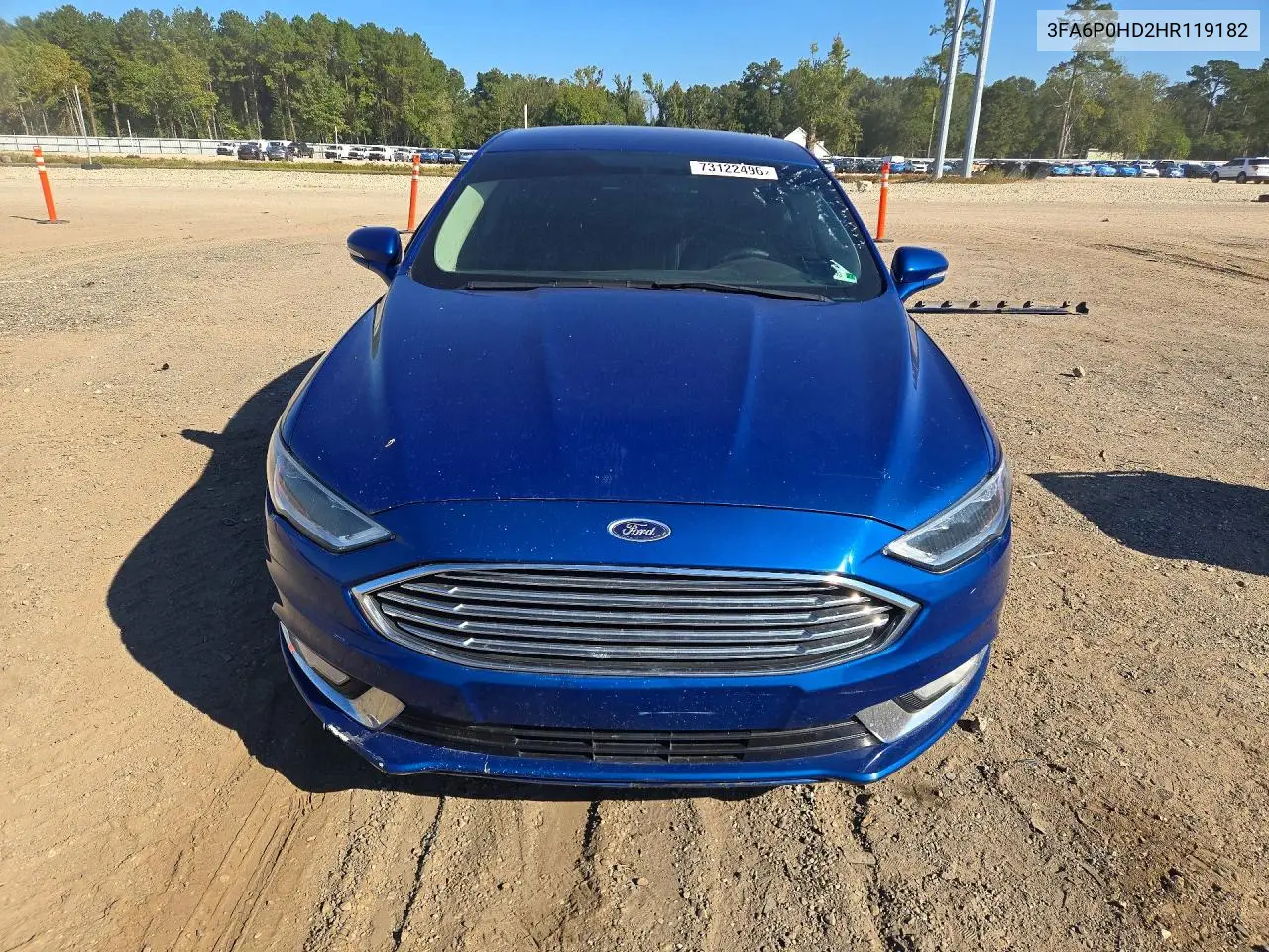 2017 FORD FUSION VIN 3FA6P0HD2HR119182 — фото 5