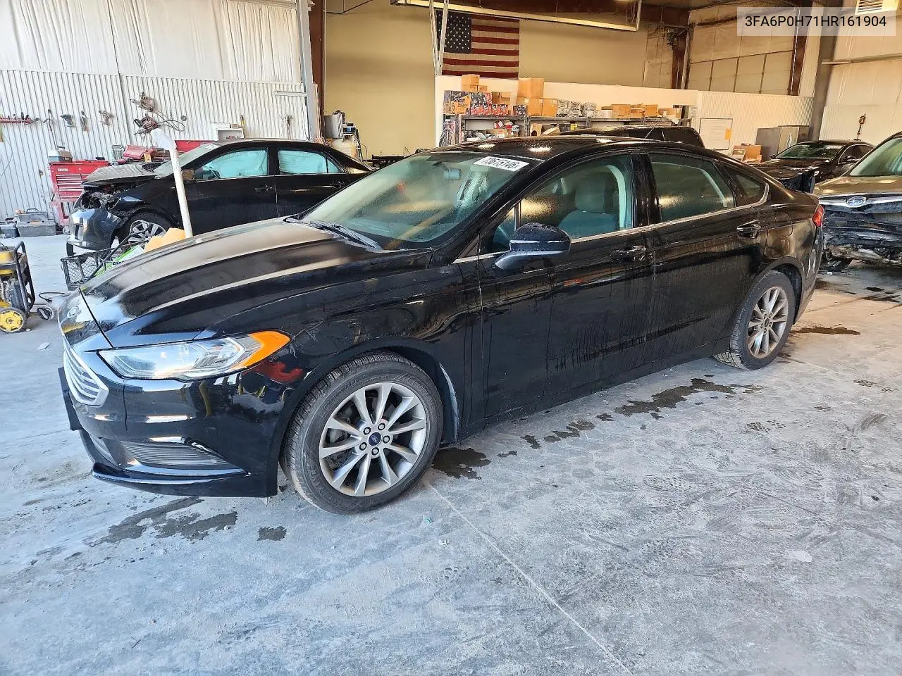 FORD FUSION 2017, VIN 3FA6P0H71HR161904