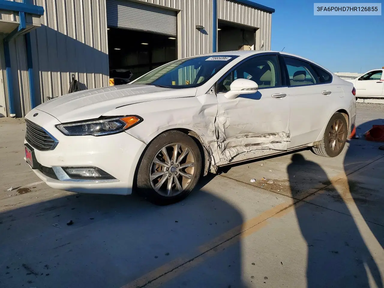 FORD FUSION 2017, VIN 3FA6P0HD7HR126855