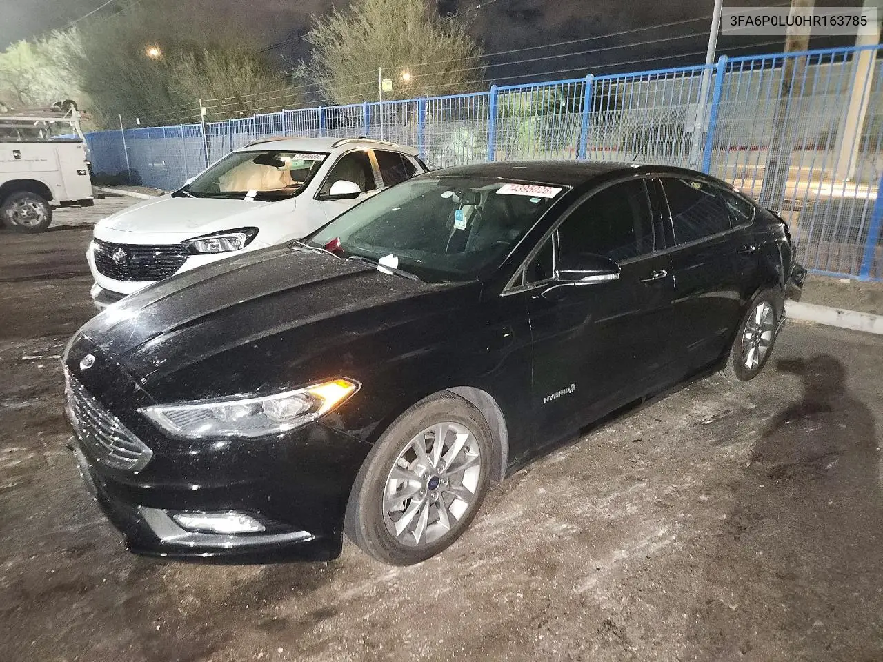 FORD FUSION 2017, VIN 3FA6P0LU0HR163785
