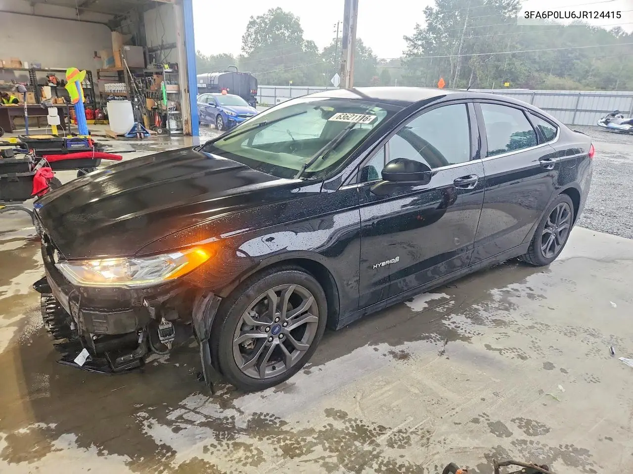 FORD FUSION 2018, VIN 3FA6P0LU6JR124415