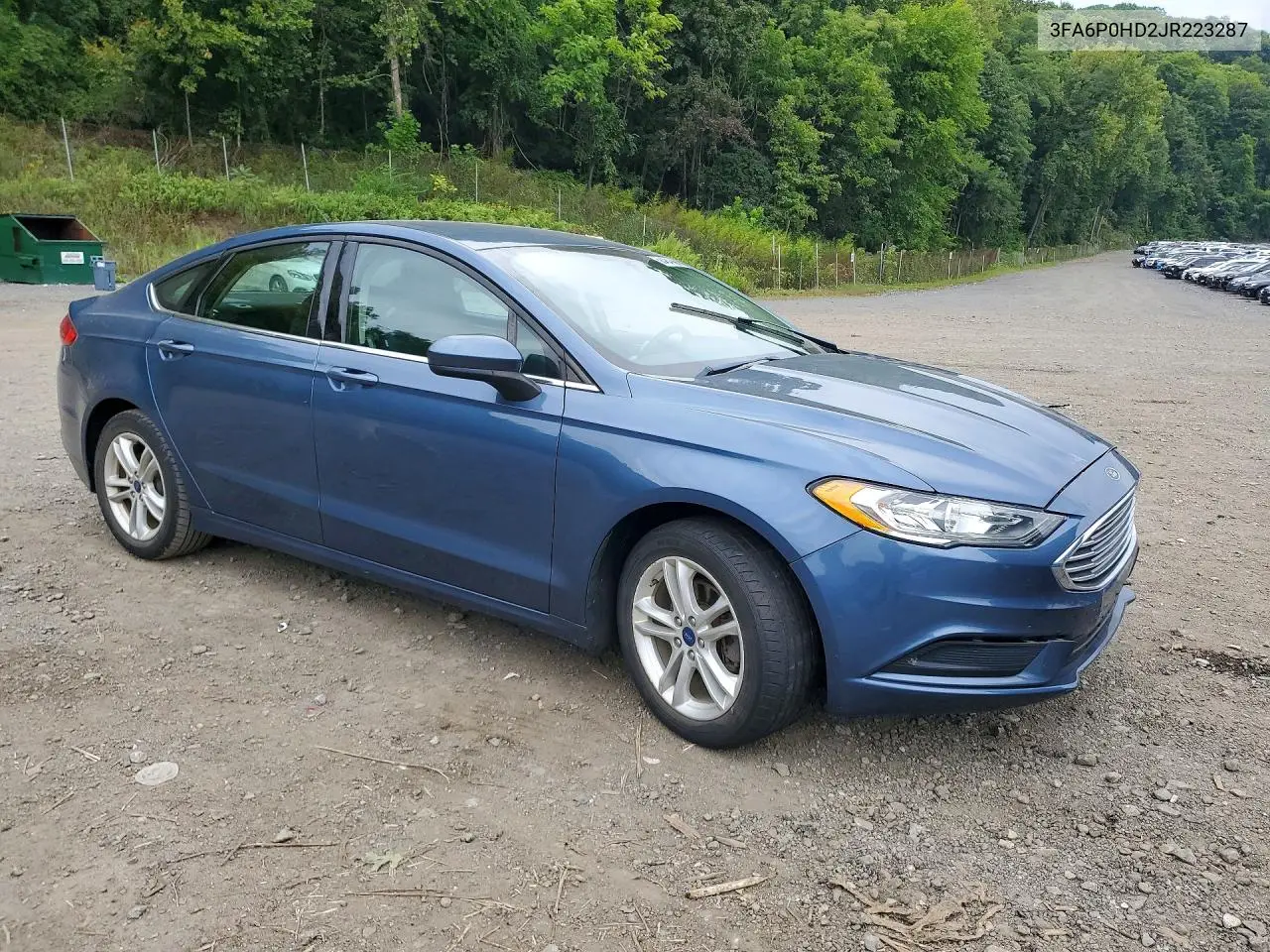 2018 FORD FUSION VIN 3FA6P0HD2JR223287 — фото 4