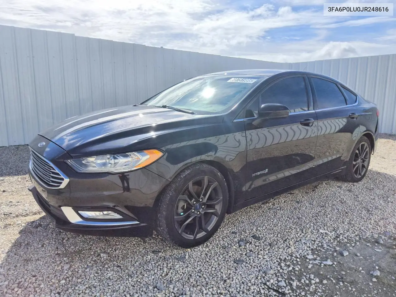 FORD FUSION 2018, VIN 3FA6P0LU0JR248616