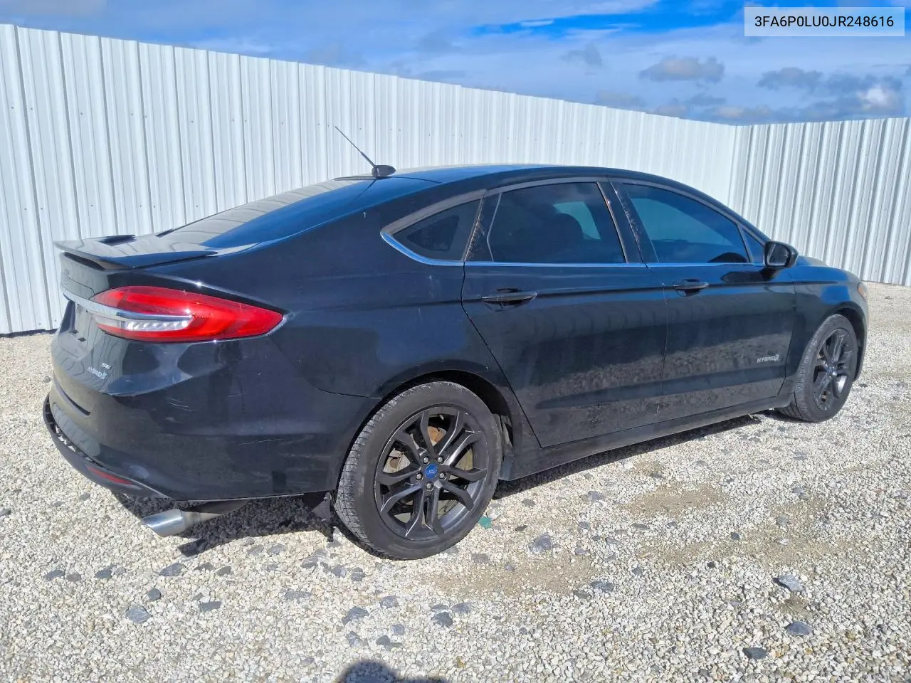 2018 FORD FUSION VIN 3FA6P0LU0JR248616 — фото 3