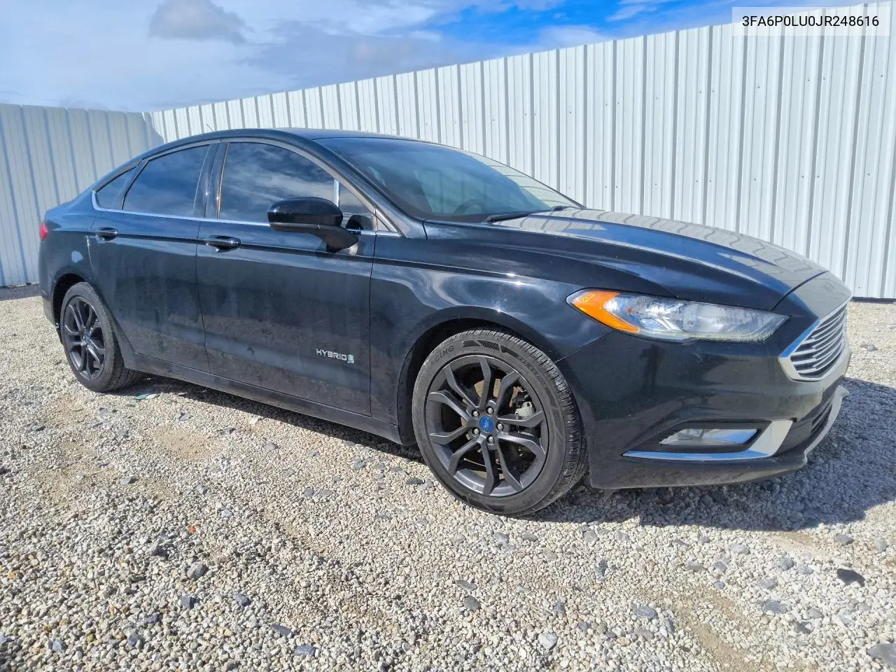 2018 FORD FUSION VIN 3FA6P0LU0JR248616 — фото 4