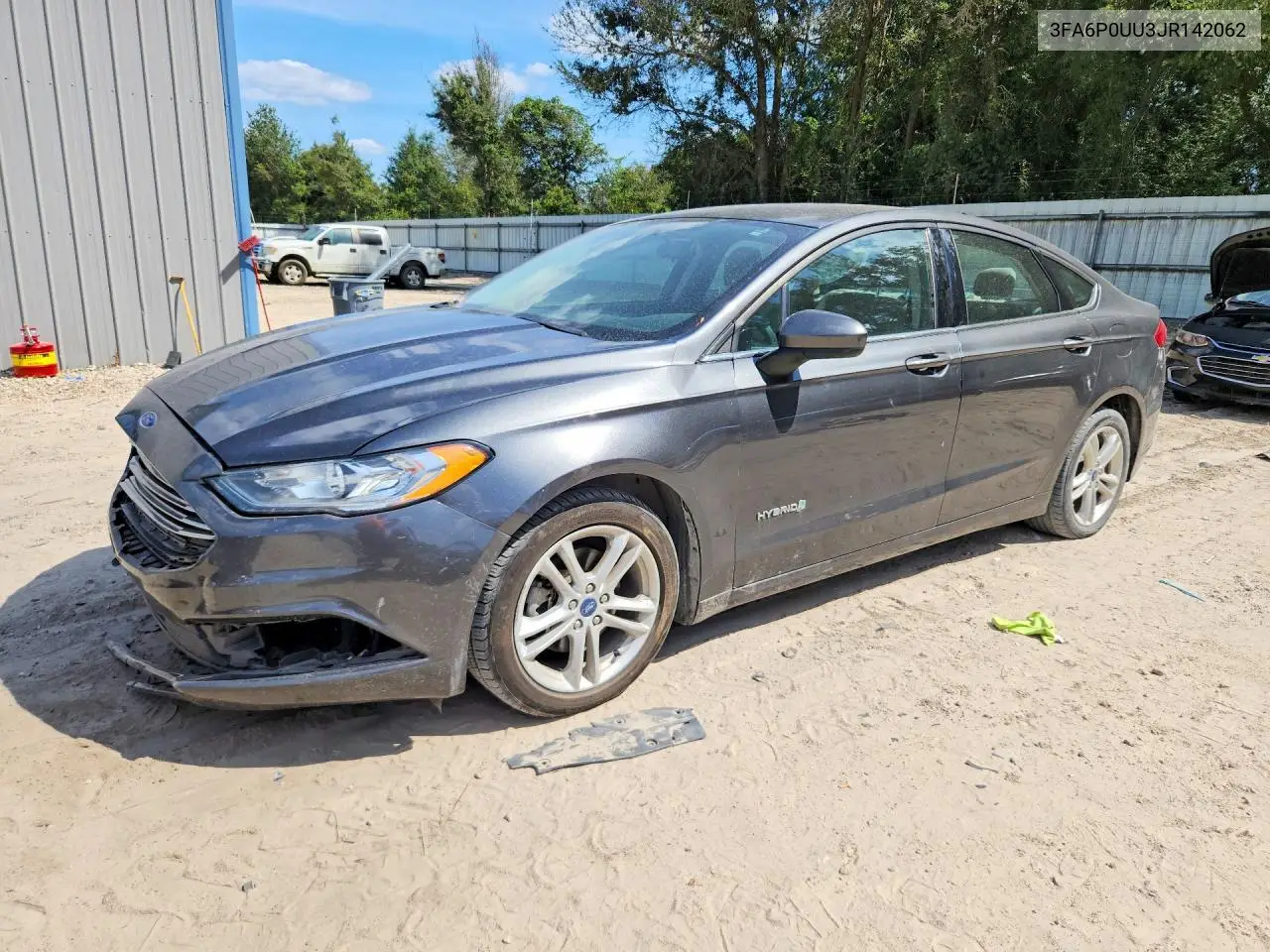 FORD FUSION 2018, VIN 3FA6P0UU3JR142062