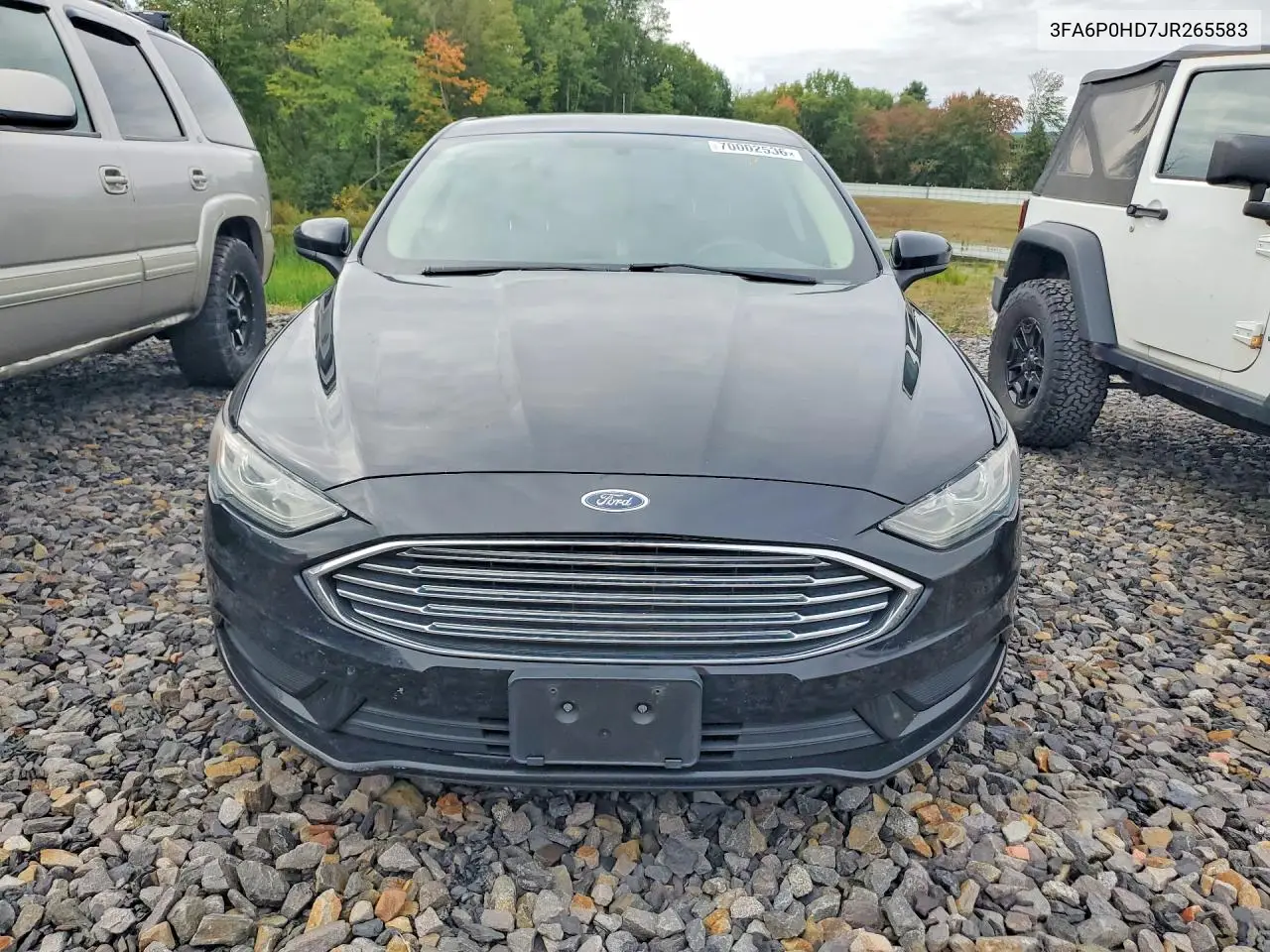 2018 FORD FUSION VIN 3FA6P0HD7JR265583 — фото 5