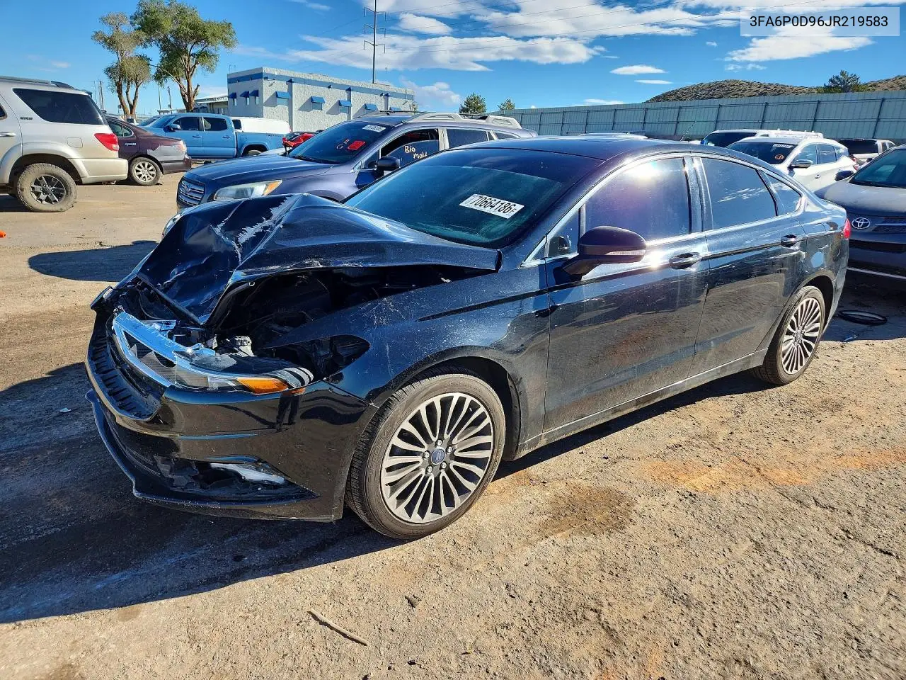 FORD FUSION 2018, VIN 3FA6P0D96JR219583
